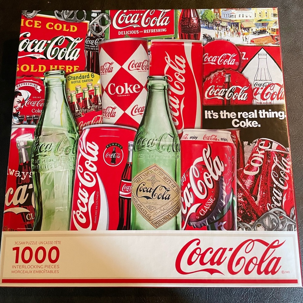 Springbok NEW 1000 piece Coke Puzzle!!